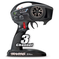 Háromcsatornás Traxxas TQi 2.4 GHz-es RC adó RC autómodellekhez. Telemetria, új, forradalmi vezeték nélküli Bluetooth adatátvitellel Apple iOS (iPod, iPhone) vagy Android rendszerű eszközökre.