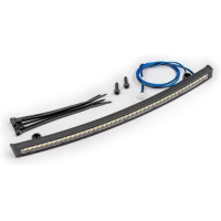 LED fényszalag, tetőre szerelhető, ívelt (44 fehér LED egy sorban, szélesség 180 mm). Lámpa alkatrész a Funco 10996 modellhez.