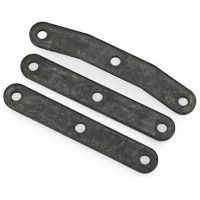 Traxxas 1:5/1:6 RC autómodellekhez (Funco) alkatrész: első acél kar csapszeg-csatlakozó (1x felső, 2x alsó).