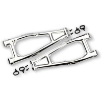 Traxxas 1:5/1:6 RC autómodellekhez (Funco) alkatrész: krómozott felső kar első (2). Rendkívül tartós kompozit anyagból készült, extrém terhelésre is alkalmas hideg időben.