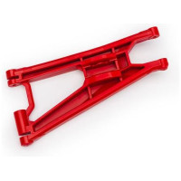 Traxxas 1:5/1:6 RC autómodellekhez (Funco) alkatrész: alsó kar jobb első piros (1). Rendkívül tartós kompozit anyagból készült, extrém terhelésre is alkalmas hideg időben.