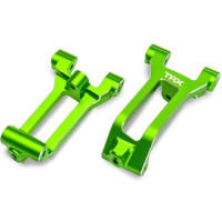 Tuning alkatrész Traxxas 1:5/1:6 RC autó modellekhez (Funco): alumínium zöld futómű blokk (pár). Nagyon tartós 6061-T6 alumíniumból készült, 3x8 mm-es BCS csavarral (6).