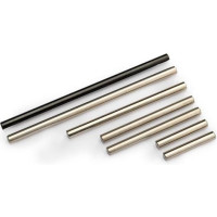 Traxxas 1:5/1:6 RC autómodellekhez (Funco) alkatrész: első tengely csapszegek (készlet) (bal vagy jobb). Edzett acélból készült.