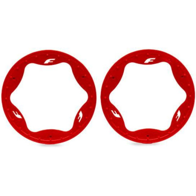 Traxxas Beadlock kroužek 4.3" červený (2)