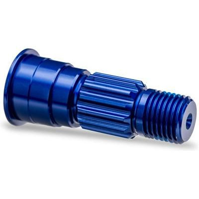 Traxxas hřídel předního kola hliníková modrá