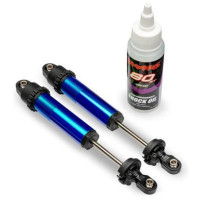 Traxxas lengéscsillapító GT-Maxx hátsó alumínium kék (2). Rugók nélkül (külön kapható). Alkatrész Traxxas Funco RC autómodellhez.