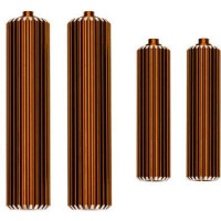 Makett lengéscsillapító tartály alumínium narancssárga (készlet). Tuning rész.