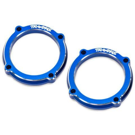 Traxxas držák reflektoru hliníkový modrý (2)