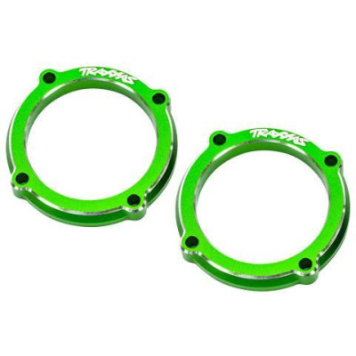 Traxxas držák reflektoru hliníkový zelený (2)