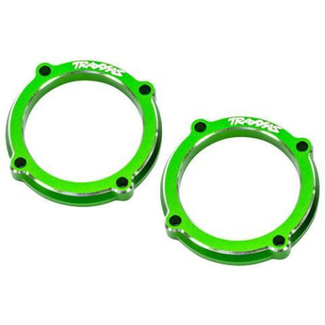 Traxxas držák reflektoru hliníkový zelený (2)