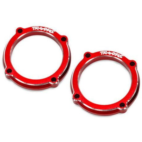 Traxxas držák reflektoru hliníkový červený (2)