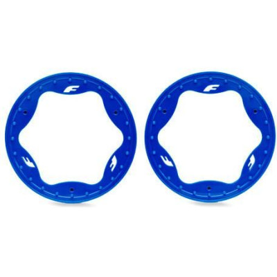 Traxxas beadlock kroužek 3.5" přední modrý (2)