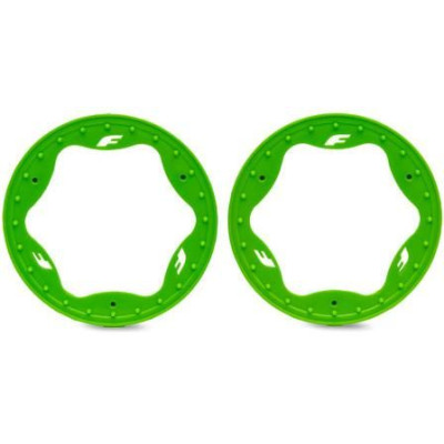 Traxxas beadlock kroužek 3.5" přední zelený (2)
