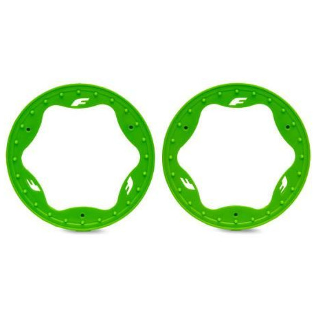 Traxxas beadlock kroužek 3.5" přední zelený (2)