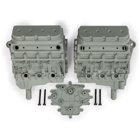 Traxxas blok motoru šedý