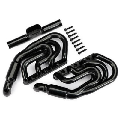 Traxxas výfuk motoru černý