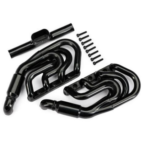 Traxxas výfuk motoru černý