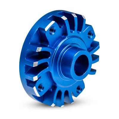 Traxxas domek převodovky hliníkový modrý