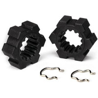 Traxxas 1:5/1:6 RC autómodellekhez (Funco) alkatrész: fekete kerékagy.