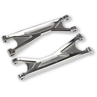 Traxxas felső lengőkarok HD króm (2) - tuning alkatrész. Nagyon tartós kompozit anyagból készült.