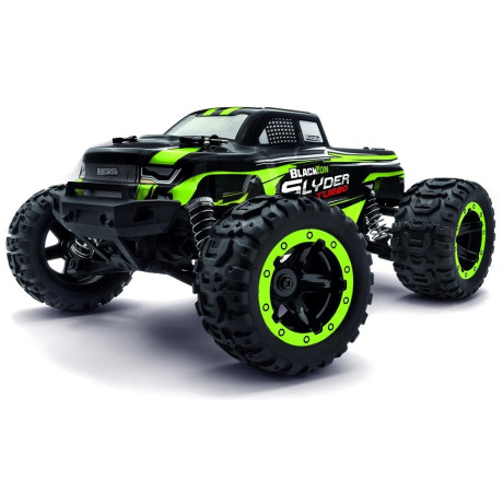 Slyder MT Turbo 1/16 4WD 2S Brushless - Zelený