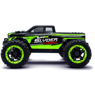 Slyder MT Turbo 1/16 4WD 2S Brushless - Zelený