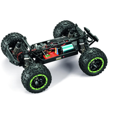Slyder MT Turbo 1/16 4WD 2S Brushless - Zelený