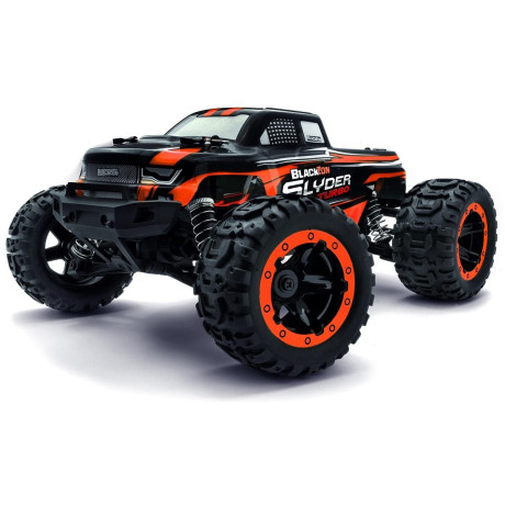 Slyder MT Turbo 1/16 4WD 2S Brushless - Oranžový