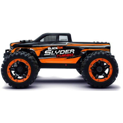 Slyder MT Turbo 1/16 4WD 2S Brushless - Oranžový