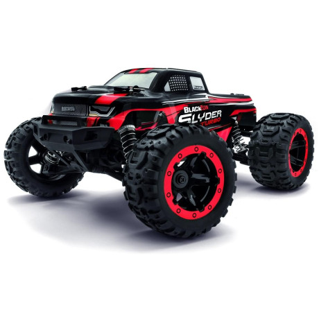 Slyder MT Turbo 1/16 4WD 2S Brushless - Červený