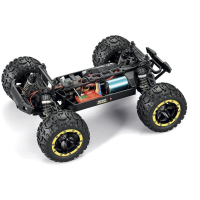 Slyder MT Turbo 1/16 4WD 2S Brushless - Žlutý