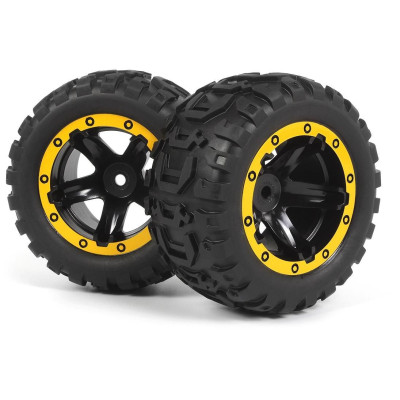 Kola kompletní (4 ks) Slyder MT - Žlutý