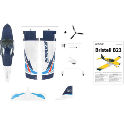 KAVAN Bristell B23 1600mm ARF - modrá