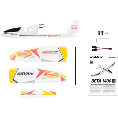 KAVAN Beta 1400 RTF - červená