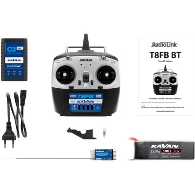 KAVAN Beta 1400 RTF - červená