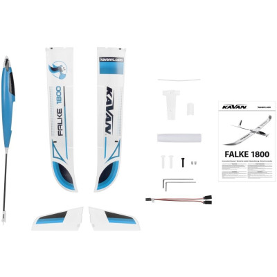 KAVAN Falke 1800mm ARF - modrá