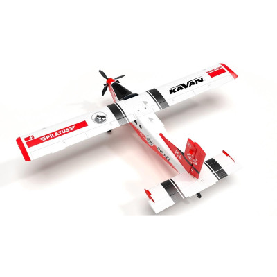 KAVAN Pilatus PC-6 Porter 1500mm ARF - červená