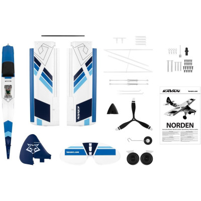 KAVAN Norden 1600mm ARF - modrá