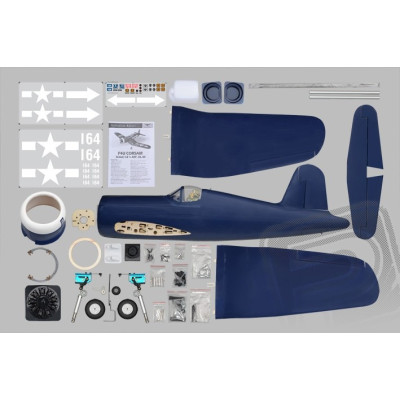 PH011 F4U Corsair 1485mm 1:8 ARF