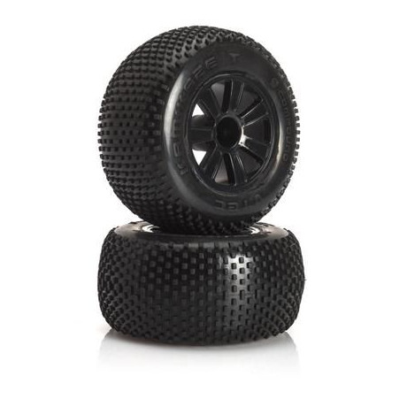 VTEC Kamikaze 10 Ragasztott, hátsó - 1/10 Truggy J-bag