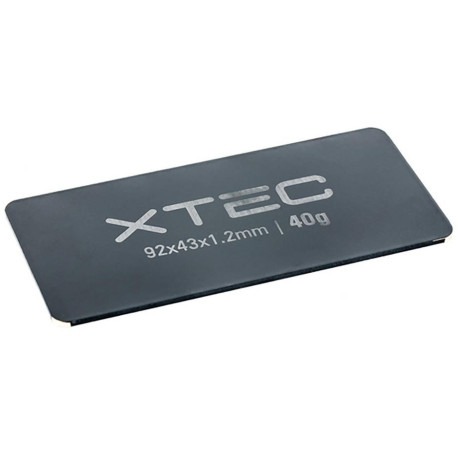 CCL akkumulátor súlyok - 92x43x1,2mm - 40g