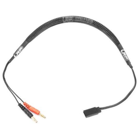 Nabíjecí kabel 50cm z G4 na Futaba,Sanwa,Graupner,JR RX/TX konektor