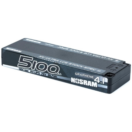 HV LCG ULTRA Stock Spec GRAPHENE-4.1 5100mAh Hardcase akkumulátor - 7.6V LiPo - 135C/65C