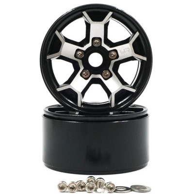 1.9 Aluminium CNC 5 Spoke Beadlock Rim, 2ks