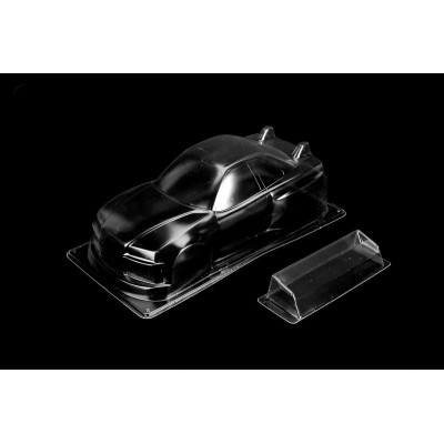 CARTEN R34 1/10 M-Chassis 225mm lexanová karoserie