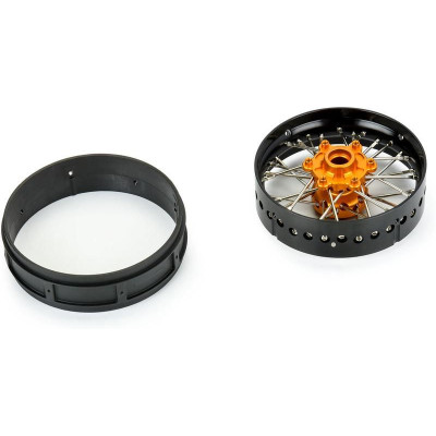 Pro-Line disk přední Pro-Spec V2 Bead, hliník, černý/zlatý: Promoto-SM