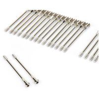 Pro-Line hátsó Pro-Spec küllők, horganyzott acél küllők a precíz rögzítésért és tartósságért, pontjelölés a könnyű azonosításért (3 pont - hosszú, 2 pont - közepes), maximális nyomaték: 4 kg/cm. Tartalék küllők Pro-Spec Promoto-SM.