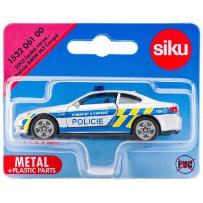 SIKU Blister - Policie BMW M3 Coupé (česká verze) 1:50