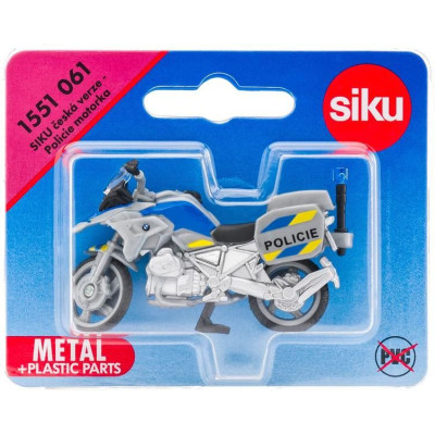 SIKU Blister - Policie motorka (česká verze) 1:50