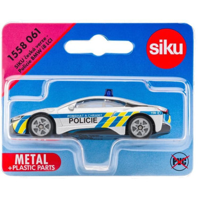 SIKU Blister - Policie BMW i8 LCI (česká verze) 1:50